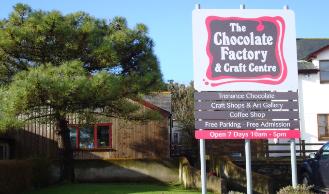 Main entrance sign